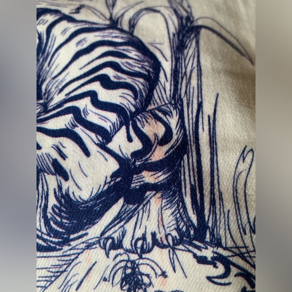 Finesse Dawn Tiger Print Set Top SM Bottoms XS - Picture 13 of 13